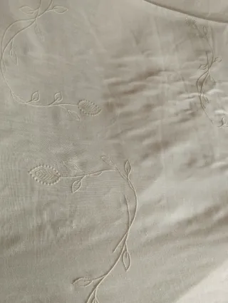 Lote 2 visillos blancos