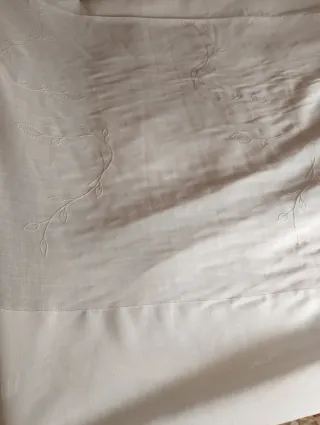 Lote 2 visillos blancos