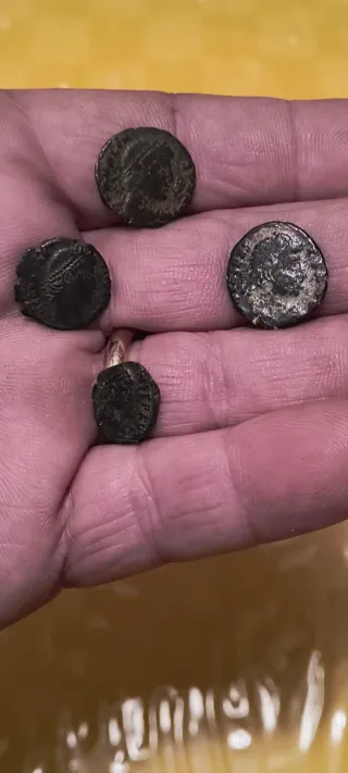 4 Monete Antiche Romane