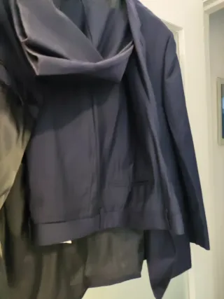 Traje de chaqueta azul caballero 60/54