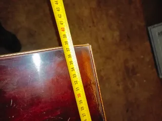 Mueble bar vintage con ruedas