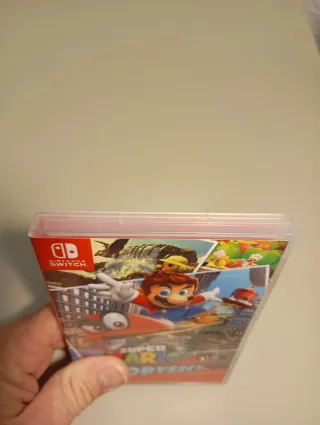 Caja juego Super Mario Odyssey Switch