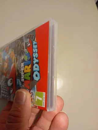 Caja juego Super Mario Odyssey Switch