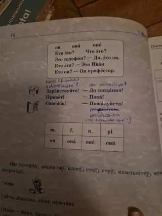 Libro de texto ruso A1 Ч. 1. Поехали!