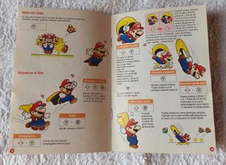 Manual Super Mario World Super Nintendo SNES ESP