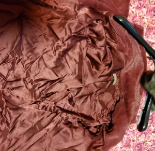 Dixie Pelliccia Sintetica Borgogna Taglia S