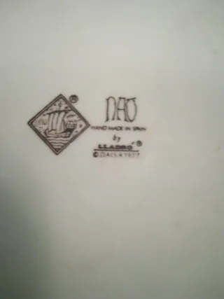 FIGURA PORCELANA AÑOS 70 MARCA NAO BY LLADRÓ