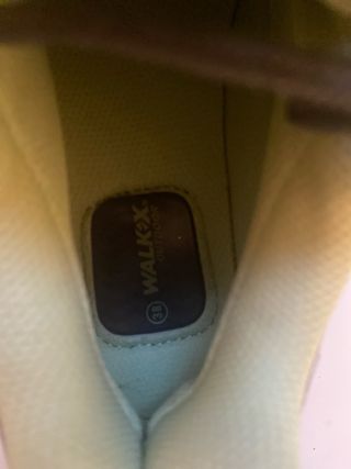 Botas trekking niño grises y verdes