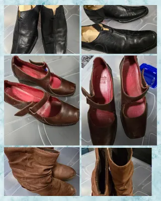 3 Pares Zapatos Negro y Marrón Coolway, clarks, pr