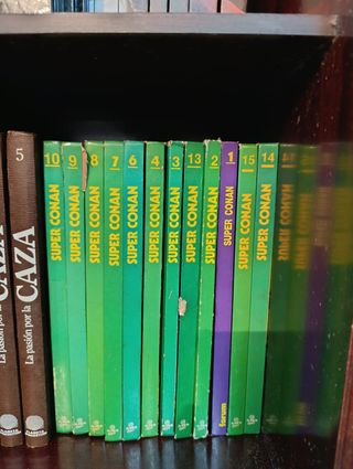 Lote de 12 comics Super Conan