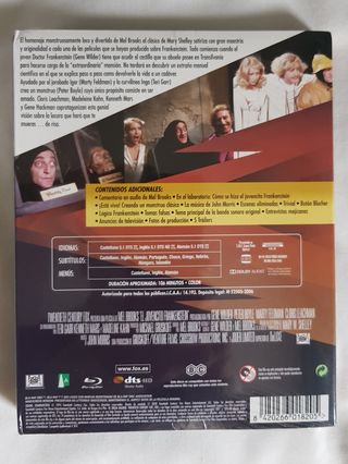 El jovencito Frankestein bluray precintado