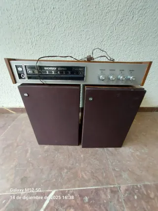 Equipo de música vintage Hasler Excelsior Stereo