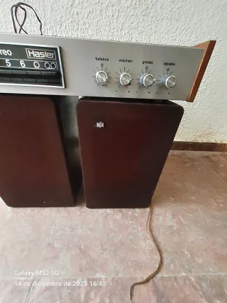 Equipo de música vintage Hasler Excelsior Stereo