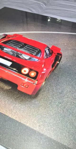 Ferrari F40 Mónaco Cuadro Metálico