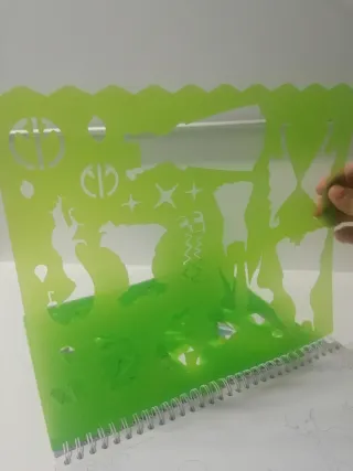 MUNDO DE HADAS Libro de plantillas de dibujo.