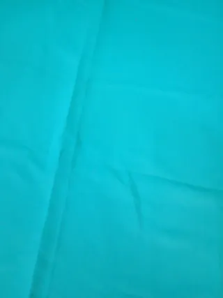 Pack 3 cortinas verde turquesa 207x140 cm.