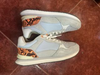 Zapatillas Hoff Ushuaia Gris Naranja T36