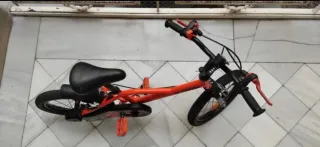 Bicicleta Infantil Btwin 500 Robot Naranja
