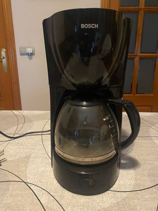 Cafetera Bosch Negra