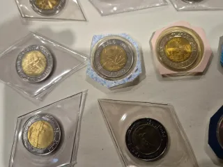 22 pezzi 500 Lire Monete Italiane