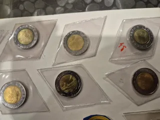 22 pezzi 500 Lire Monete Italiane