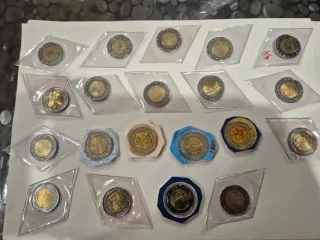 22 pezzi 500 Lire Monete Italiane