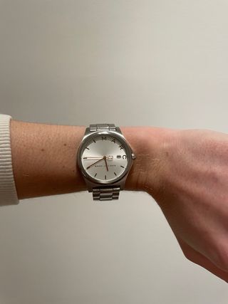 Reloj Marc Jacobs Plata y Blanco