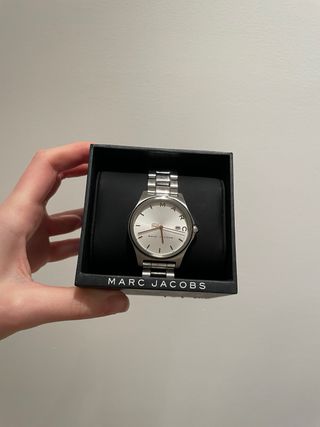 Reloj Marc Jacobs Plata y Blanco