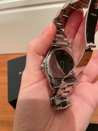 Reloj Marc Jacobs Plata y Blanco