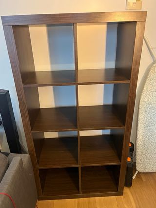 Estantería modular Ikea marrón