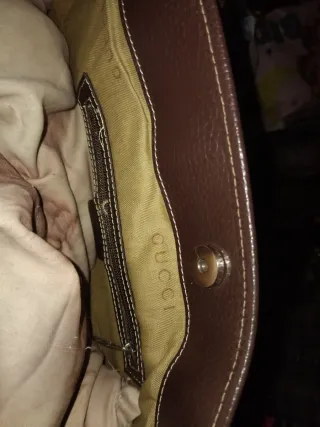 Bolso Gucci Beige y Marrón