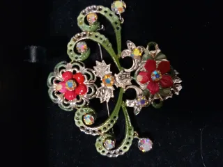 Conjunto aderezo Fallera color Plata