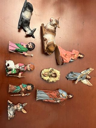 Nacimiento Belén Plástico Figuras