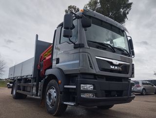 MAN TGM 18 290-CAMIONES GRUA