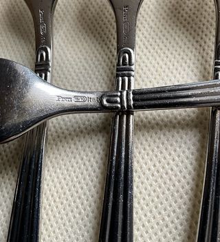 Set 6 forchette Bernini acciaio