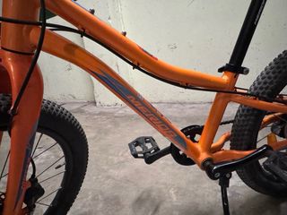 Bicicleta Mérida Infantil 20 Naranja