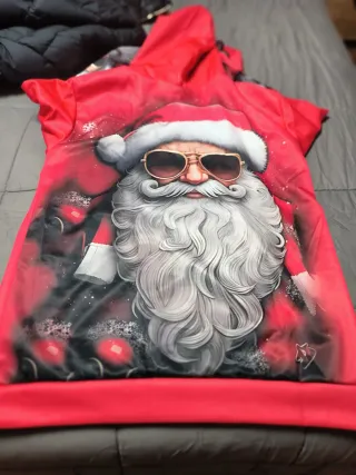 Sudadera Papa Noel Divertido Talla 2XL