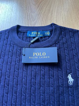 Jersey Polo Ralph Lauren Azul Marino