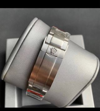 Rolex Submariner Negro/Plateado