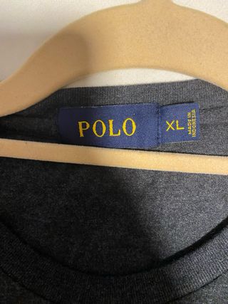 Camiseta Polo Ralph Lauren Oso Gris