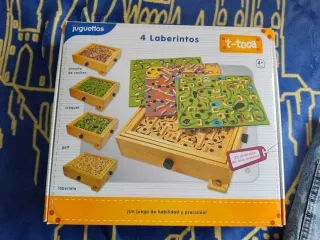 Juego 4 Laberintos Juguettos t-toca