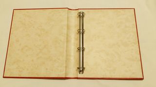 Álbum de anillas para fotos y hojas