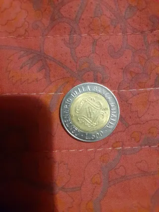 500 Lire Bimetallica 1993