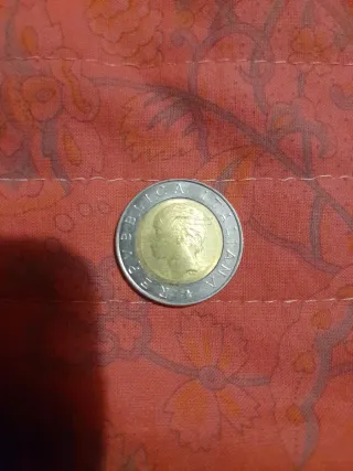 500 Lire Bimetallica 1993