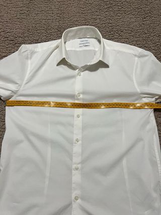 Camisa blanca de vestir Calvin Klein talla 39