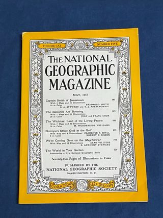 Revista National Geographic 1957