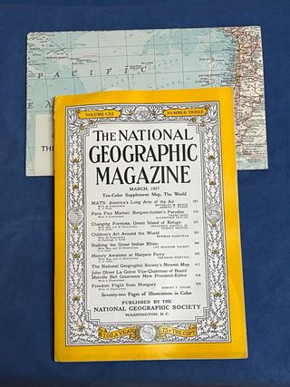 Revista National Geographic 1957