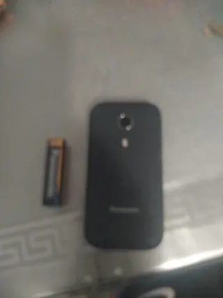 Teléfono Móvil Panasonic Tapa Negro