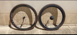 Ruedas de carbono para bicicleta