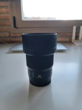 Objetivo Lumix-Panasonic 50mm f/1.8 como nuevo